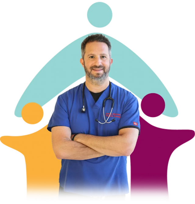 Pediatric Specialist Joshua Sherman, MD, at KidCierge Pediatric Care, a
