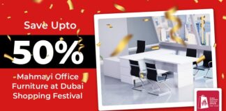 Save Up to 50% on Mahmayi Office Furniture at Dubai Shopping Festival