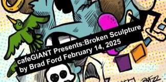 Brad Ford: Broken Sculpture Digital Dada off-the-wall cafeGIANT at FEED.art