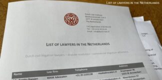 Dutch Law Institute Releases 2025 Lists of the Best Lawyers in the Netherlands