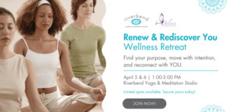 Renew – Rediscover You: An Exclusive Two-Day Wellness Experience at Riverbend Yoga – Meditation Studio