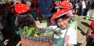 Green Our Planet Honors Earth Day with the Giant Student Farmers Market
