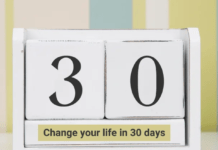 Change Your Life within 30 Days