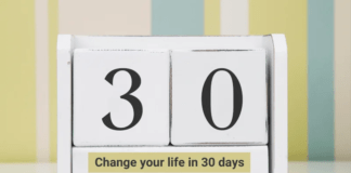 Change Your Life within 30 Days