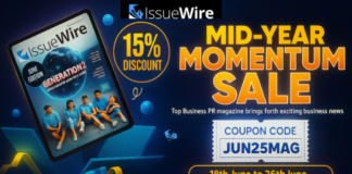 Gain 15% Discount on Magazine Services with IssueWire’s Mid-Year Momentum Sale