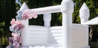 Luxury White Bounce Houses Now Available in Orange County and Inland Empire