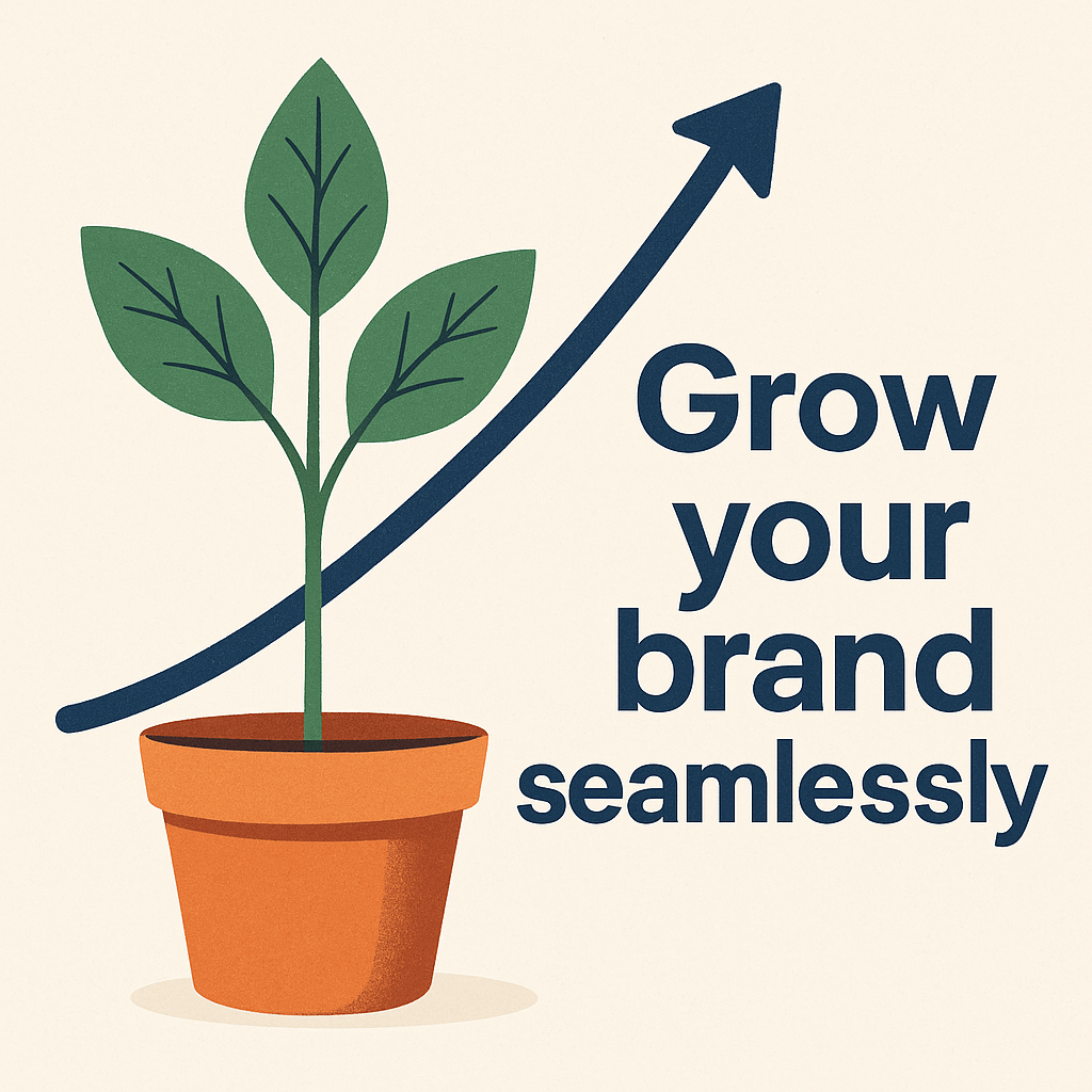 Grow your brand seamlessly