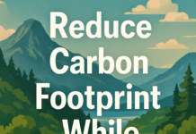 Reduce Carbon Footprint While Traveling