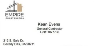 Empire Construction Recognized as the #1 Construction Company in Beverly Hills California