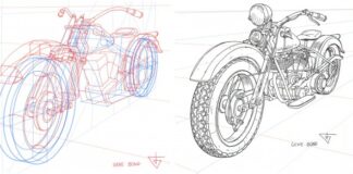 HowToDrawMotorcycles.com Launches: The Artist’s Guide to Motorcycle Illustration