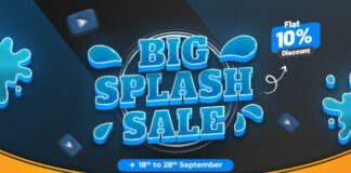 Get a Flat 10% Discount on Video Promotion for Big Splash Sale on VideoIpsum