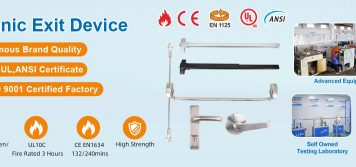 Global Leading Panic Bar Exporter Gains Traction With Its CE And ANSI Compliance