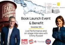 Celebrated Author Dr. Rod Berger Hosts Book Launch Event – charity: water Fundraiser at The Factory, Franklin