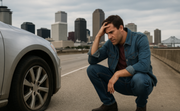Spike in Tire Blowouts on I-10 Raises Safety Concerns for New Orleans Drivers
