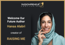 Passionpreneur Publishing proudly announces that Hanaa Alabri has started on becoming a published author with us