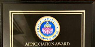 Diwali Celebration in Passaic City, New Jersey