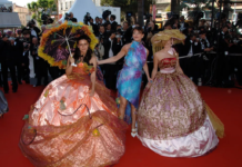 15 Fashion Moves Straight from the Movies Pastel Gowns