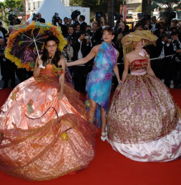 15 Fashion Moves Straight from the Movies Pastel Gowns