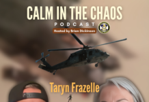 Former Navy Rescue Swimmer Brian Dickinson Expands the Calm in the Chaos Podcast with Real-World Stories of Service