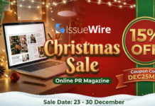 Get Featured on Online PR Magazine at 15% off with Christmas Sale