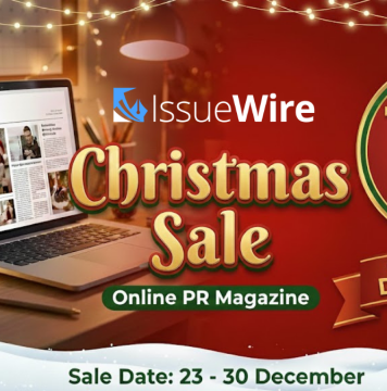Get Featured on Online PR Magazine at 15% off with Christmas Sale