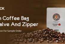 Custom Design Coffee Bean Food Packaging Bags By DQ PACK: Made In China For Premium Quality