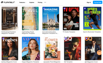 FlipHTML5 Enhances Digital Publishing with Free Magazine Templates