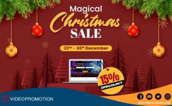Get a 15% Discount on the Video Promotion Service this Christmas from Video Promotion Club