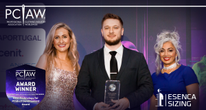 Esenca Sizing Wins Best Technology for Product Development at PCIAW® Awards 2025