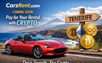 CarzRent.com Announces Upcoming Cryptocurrency Payments for Car Rentals
