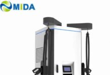 CCS EV charger for commercial fleet operators Demonstrated at EVCHARGE LIVE UK with UL – CE Options