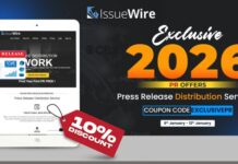 Avail 10% Discount on Press Release Distribution from IssueWire