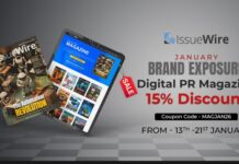 Get Featured in Our Online PR Magazine at 15% Discount at IssueWire