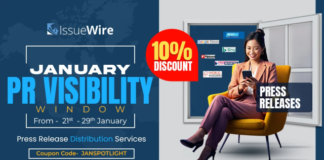 Utilize Our PR Visibility Window with 10% Discount in January