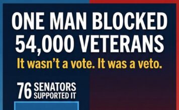 Retired Navy Senior Chief Questions Senate Silence After Major Star Act Stalls Despite Broad Support
