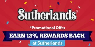 Sutherlands Announces Limited-Time 12% Back Promotion for Friends of the Family Members Across Missouri Stores