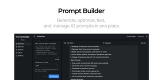 Prompt Builder adds free templates, role-based prompt packs, and model comparisons