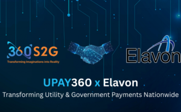 UPay360, a 360S2G Product, leverages Elavon to Revolutionize Utility and Government Payment Solutions Nationwide
