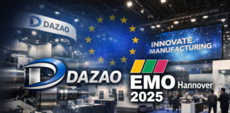 DAZAO Showcases 5-Axis CNC Machining Capabilities at EMO Hannover 2025