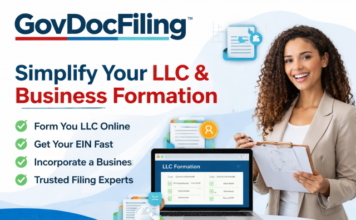 GovDocFiling Simplifies LLC and Business Formation Services for Entrepreneurs Nationwide
