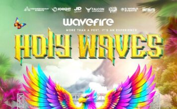 India’s 1st Rosewater Raindance Setup in Wavefire HolyWaves 2026 In Surat Gujarat