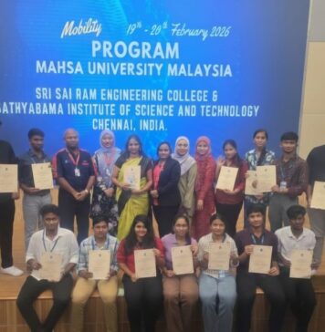 Sri Sairam Engineering College Faculty and Students Shine in Malaysia