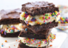 35+ Best Summer Desserts to Beat the Heat Brownie Ice Cream Sandwiches