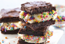 Brownie Ice Cream Sandwiches