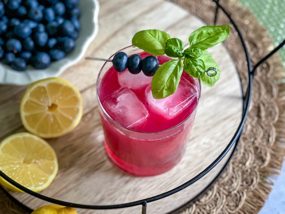 Blueberry Basil Smash