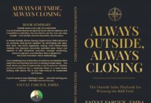 Faiyaz Farouk’s field manual for outside sales challenges norms, and delivers a system that drives real, revenue growth!
