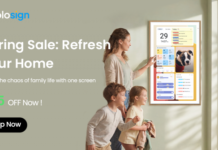 Spring Upgrade: How Apolosign Digital Wall Calendars Are Transforming Family Time Management