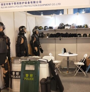 China Best Anti Riot Helmet Factory: GY POLICE Showcases Innovation at IDEX