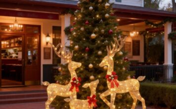 How Bulk Manufacturing Improves Consistency in Outdoor Reindeer Decorations for Retail Chains