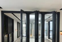 Best Custom Patio Doors: DERCHI 78 Series Thermal Break Aluminium Bifold – Energy Star Factory Direct North America